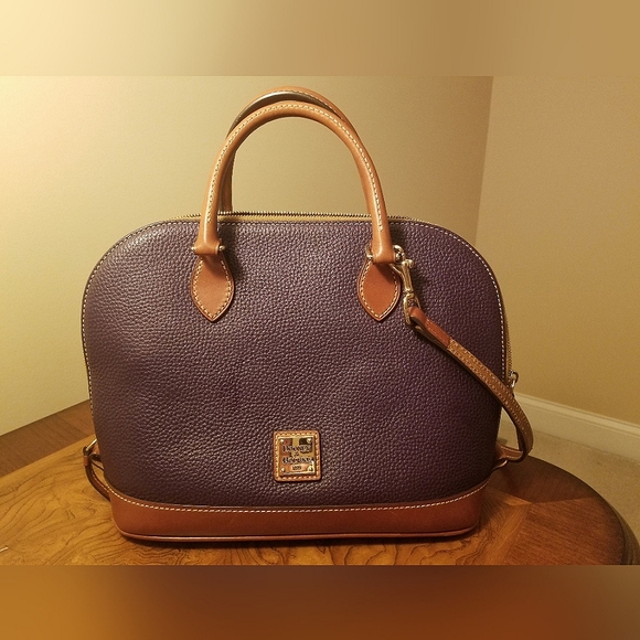 Dooney & Bourke Handbags - Dooney and Bourke Pebble Grain Leather Satchel